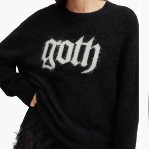 All saints goth sweater